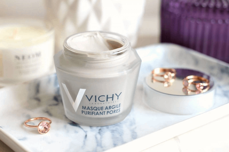 Mặt nạ bùn khoáng Vichy Pore Purifying Clay Mask giúp loại bỏ độc tố trên da