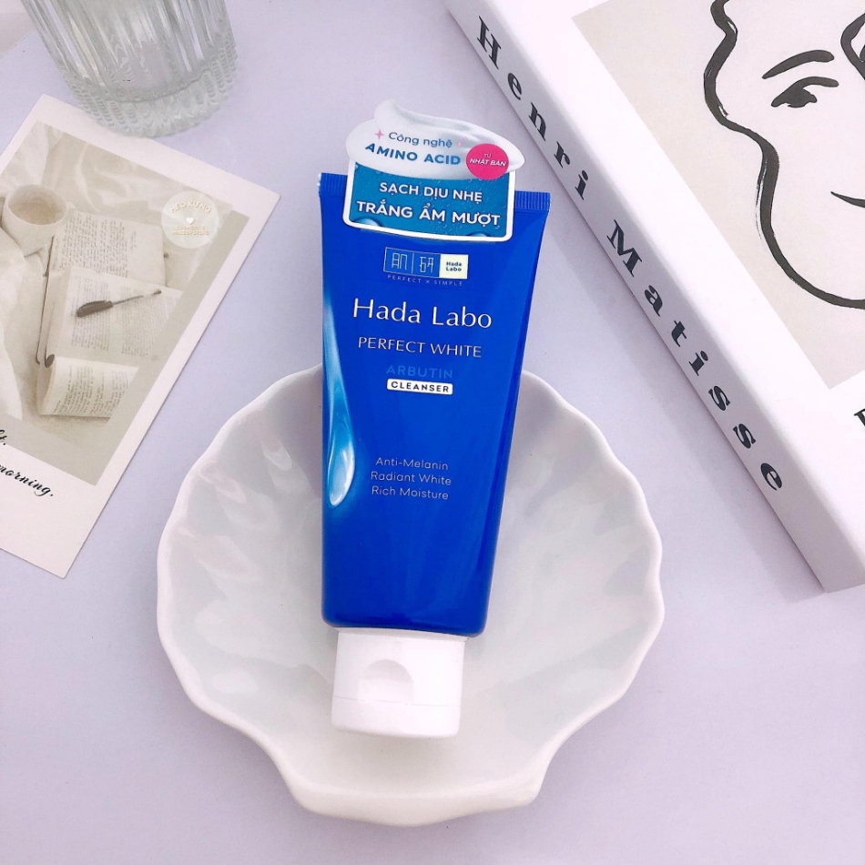 Sữa rửa mặt Hada Labo Perfect White Cleanser cho da hỗn hợp