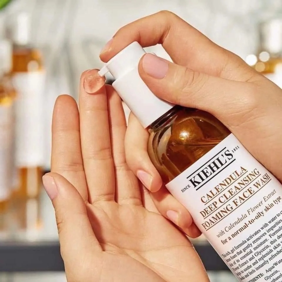 Sữa rửa mặt Kiehl’s Calendula Deep Cleansing Foaming