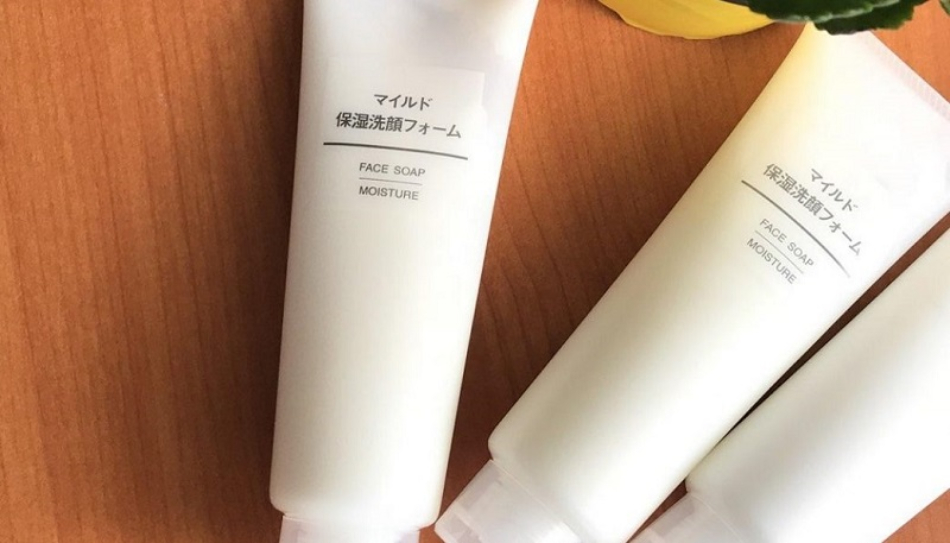 Sữa rửa mặt Muji Face Soap Moisture dưỡng ẩm