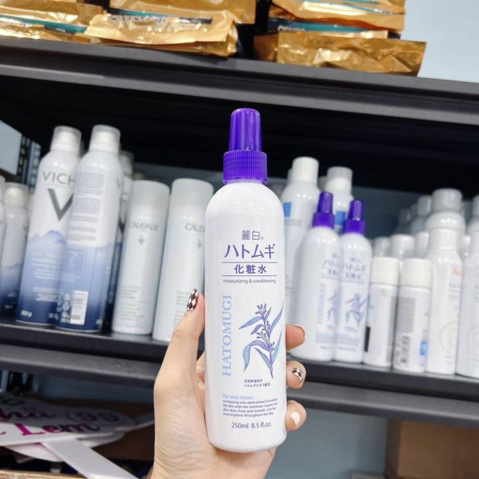 Xịt khoáng dưỡng ẩm da khô Hatomugi The Mist Lotion