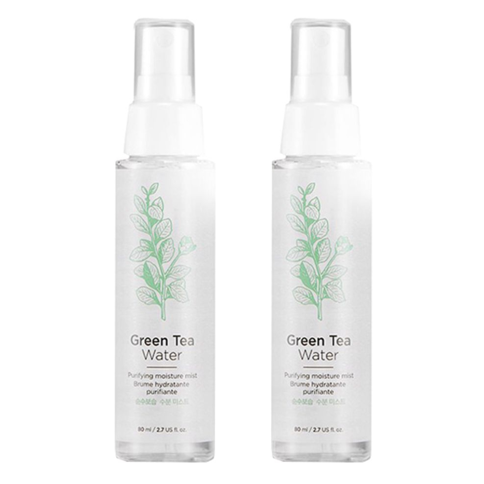 Xịt khoáng cho da dầu The Face Shop Green Tea Water Purifying Moisture Mist