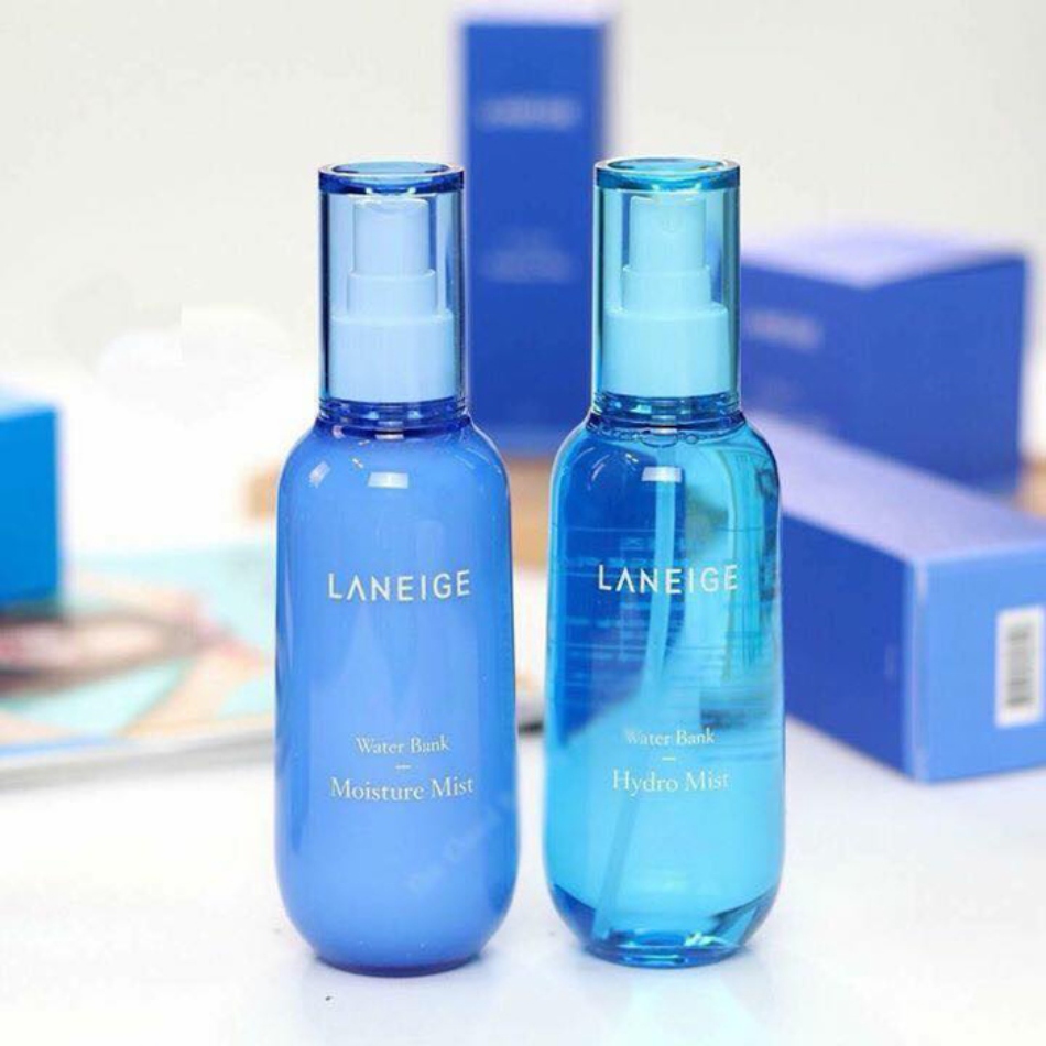 Xịt khoáng cho da dầu Laneige Water Bank Hydro Mist