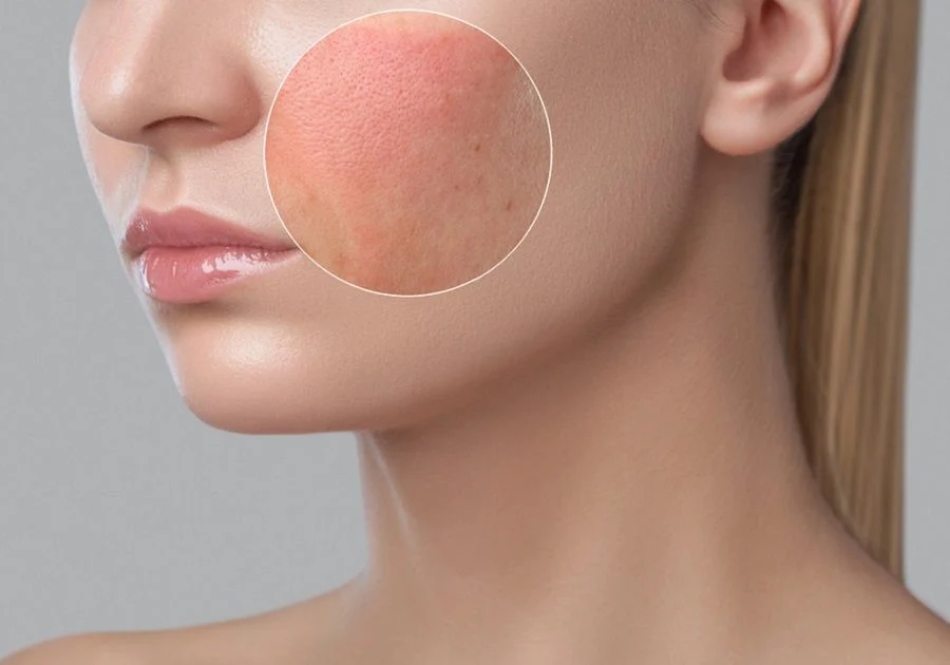 Không sử dụng xịt khoáng có chứa cồn và các thành phần gây khô da