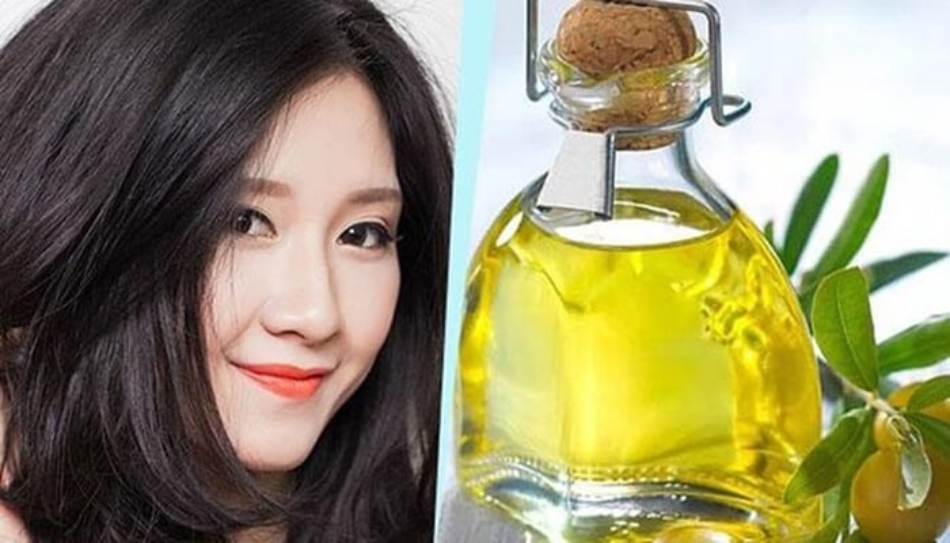 Phục hồi tóc bằng dầu oliu
