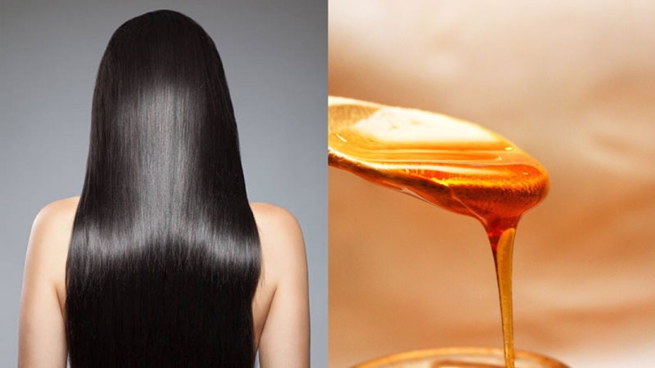 Dưỡng tóc mềm mượt bằng mật ong